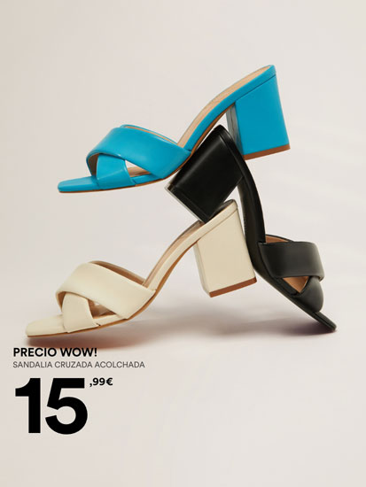 Sandalias de tacón de mujer | Lefties Nueva Colección