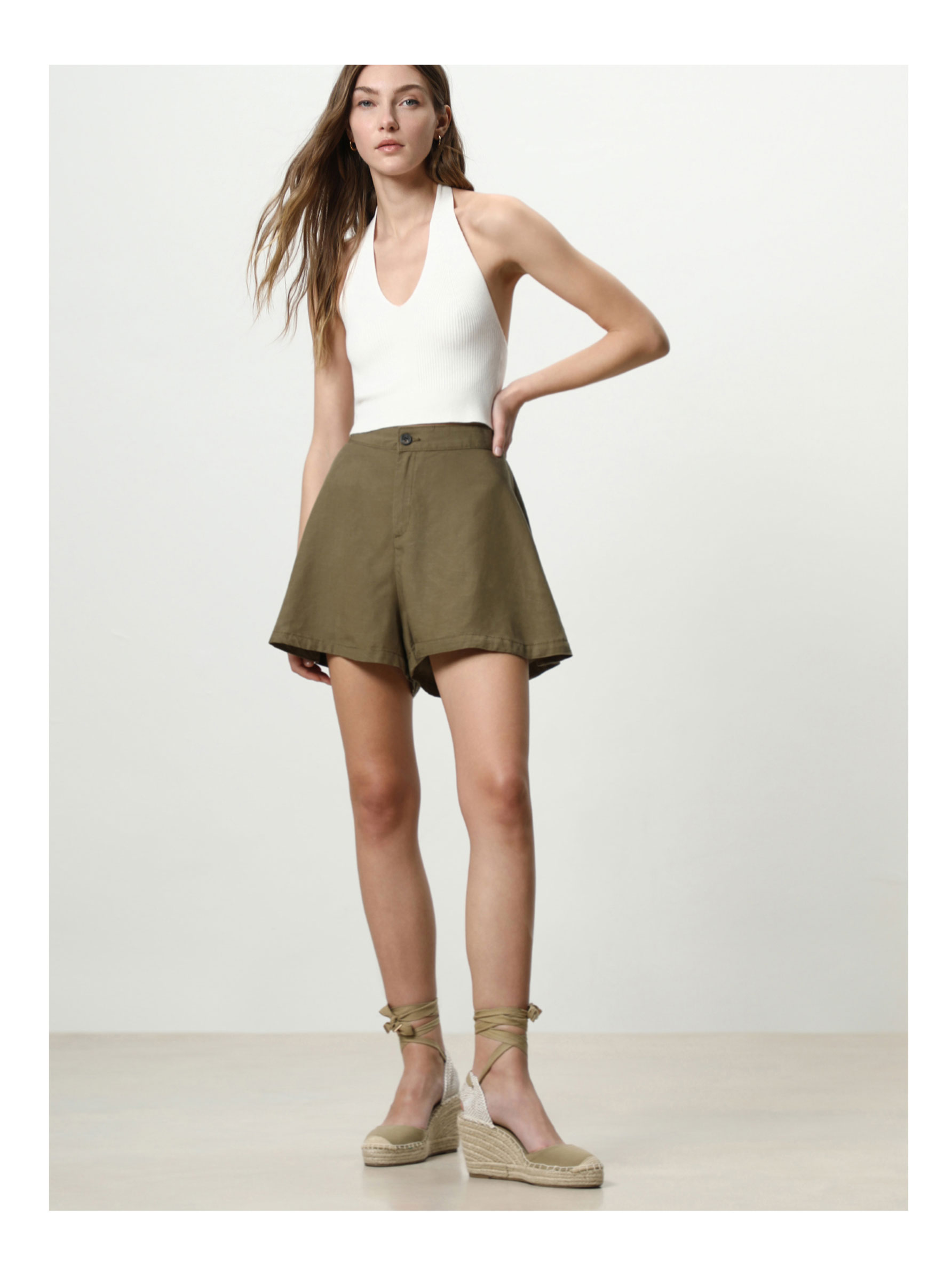 Cuña yute atada - Cuñas | Alpargatas - ZAPATOS - TODA LA COLECCIÓN - MUJER  - | Lefties ESPAÑA