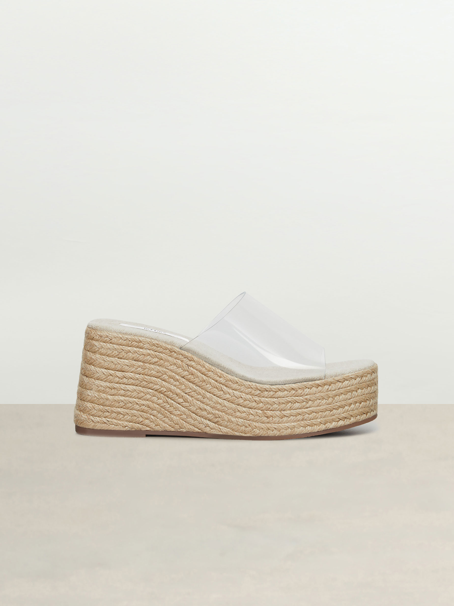 Cuña yute vinilo - ZAPATOS - TODA LA COLECCIÓN - MUJER - | Lefties ESPAÑA