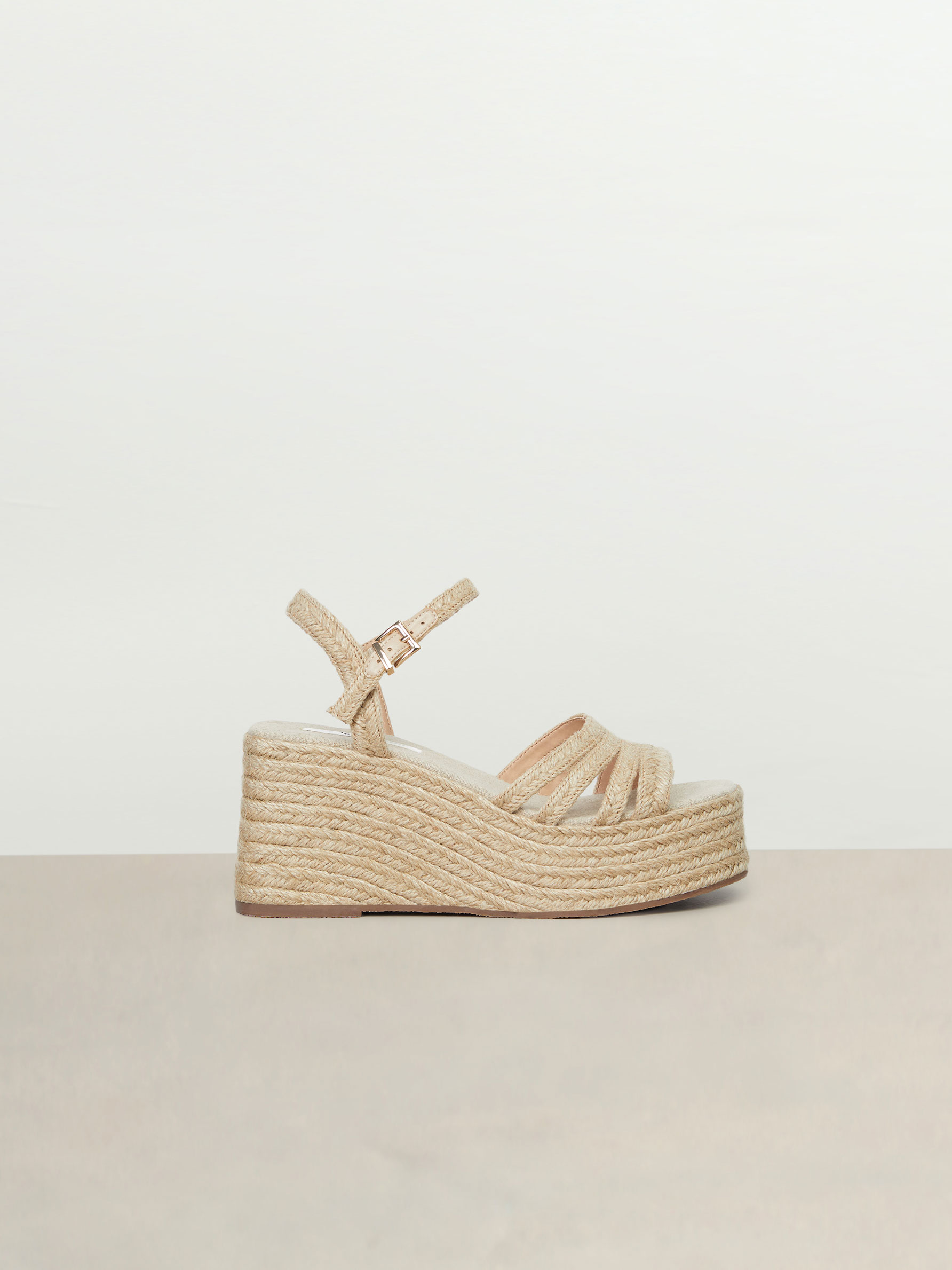 Cuña yute tiras - NOVEDADES - MUJER - | Lefties Mexico