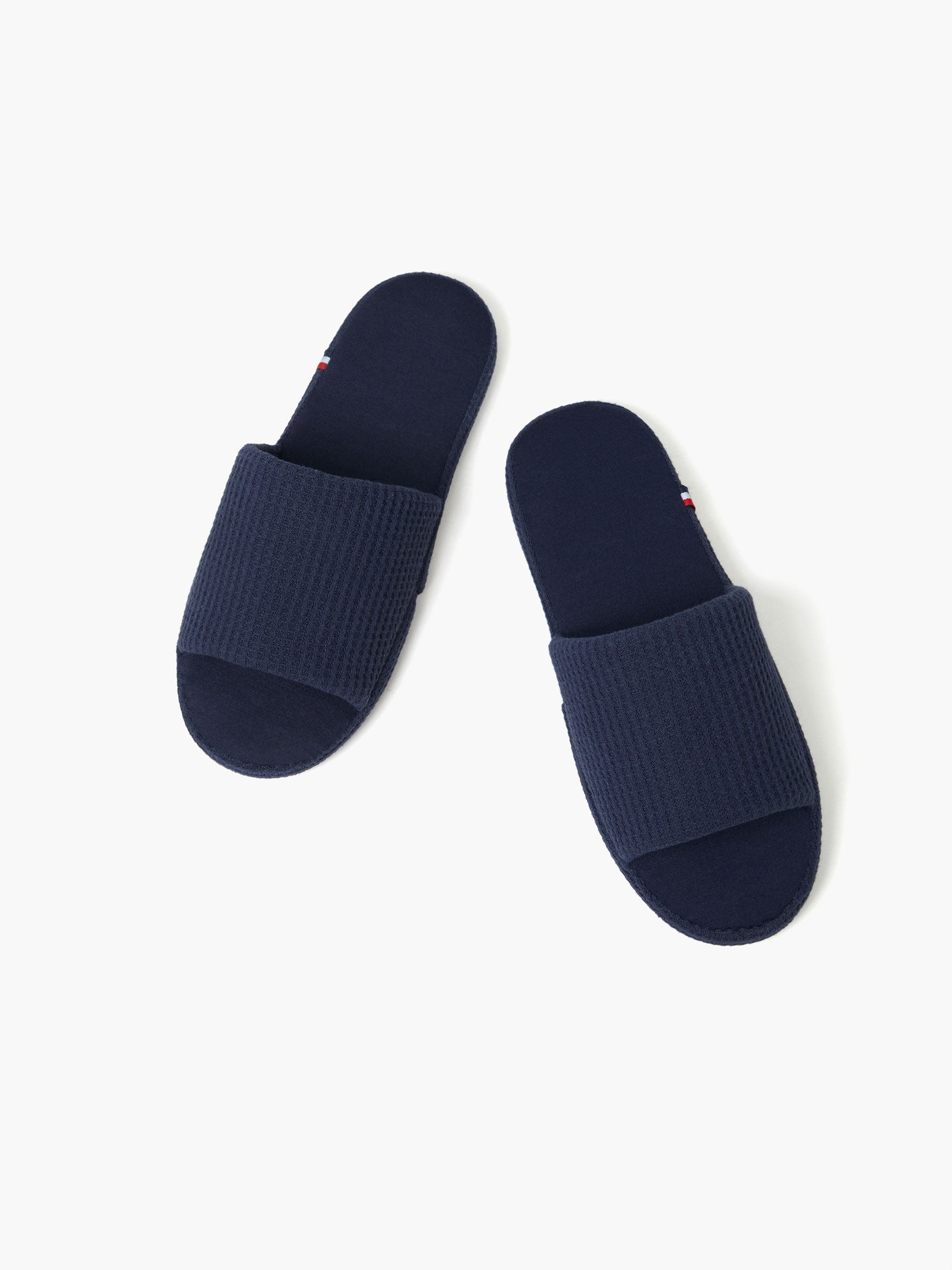 navy house slippers