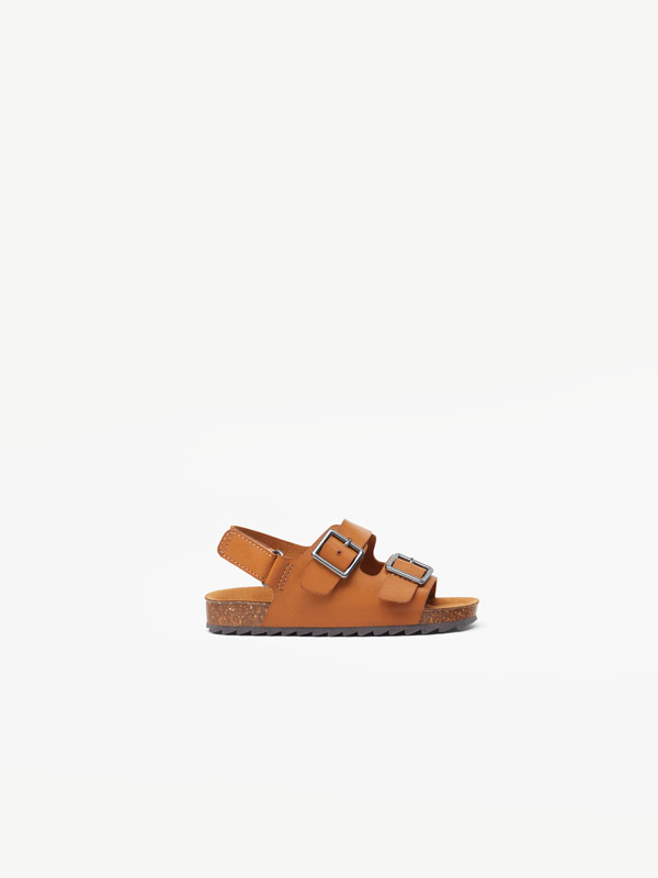 Buckled sandals
