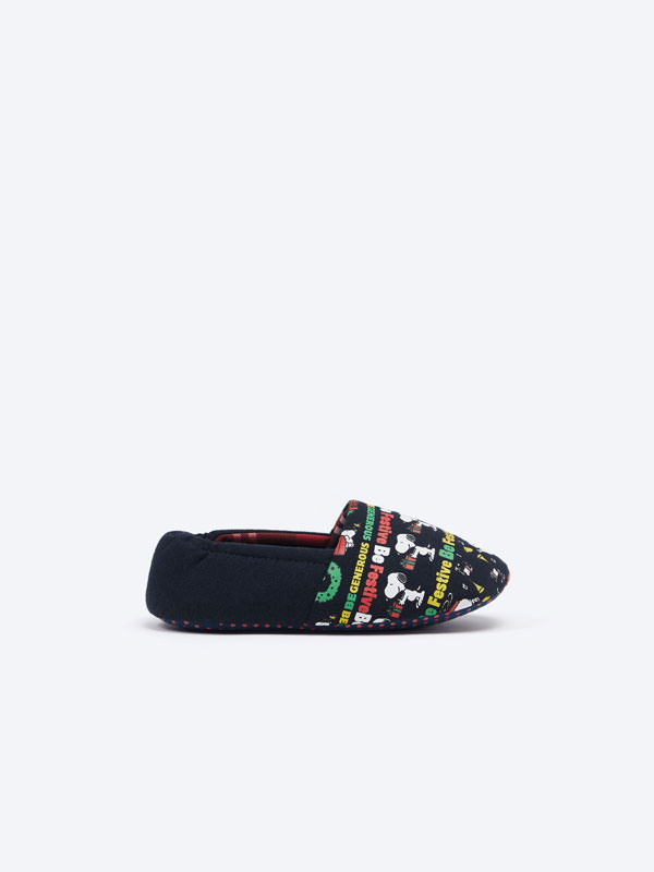 KIDS - SNOOPY PEANUTS™ Christmas house slippers