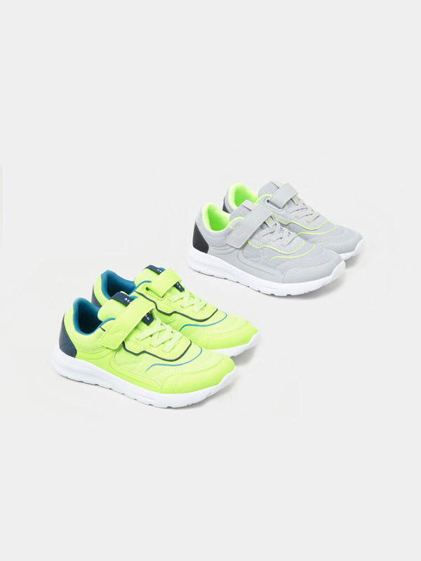 2-pack of technical sneakers