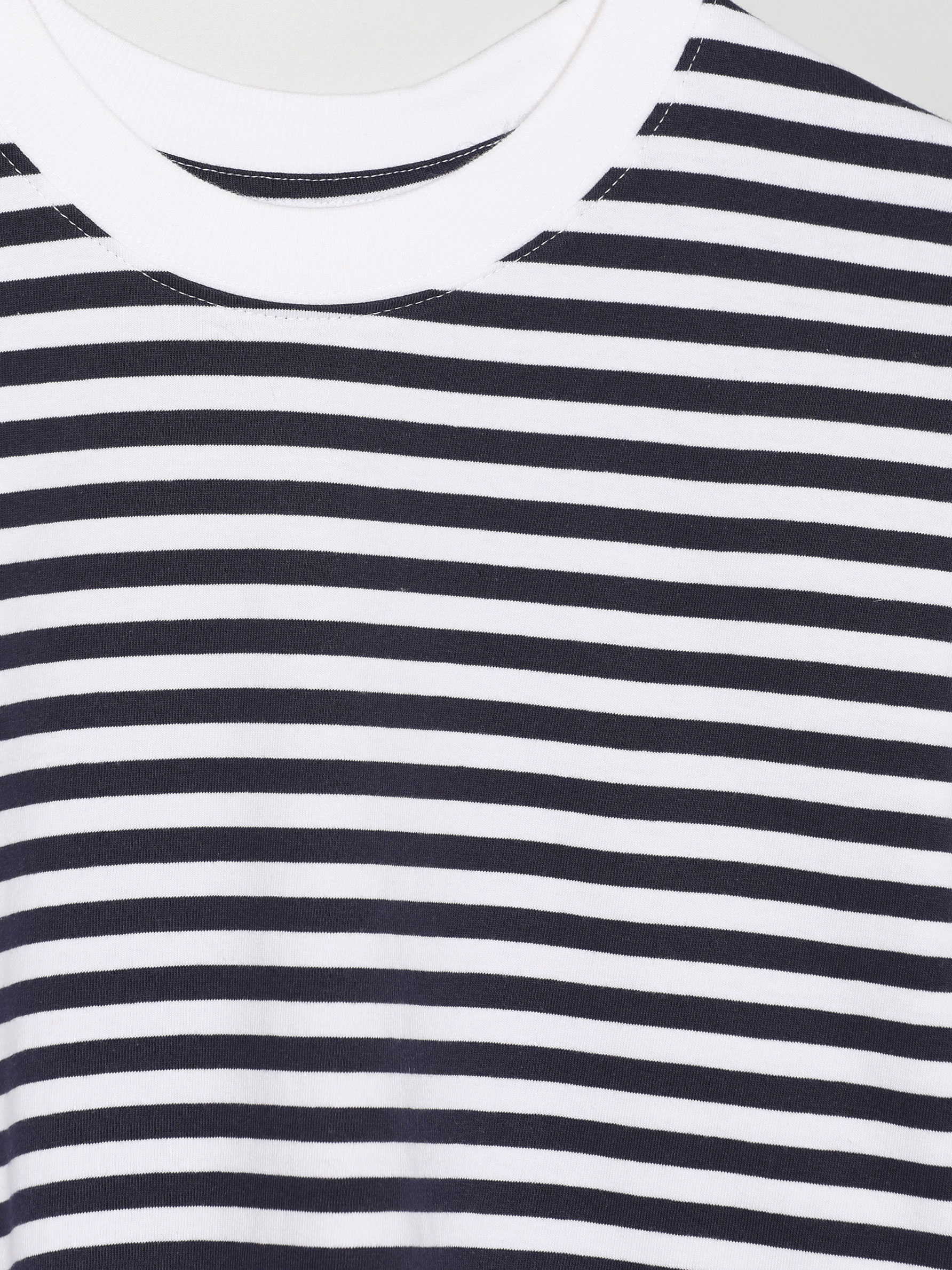 Camiseta oversize de rayas - Camisetas Manga Larga - CAMISETAS - TODA LA  COLECCIÓN - MUJER - | Lefties Mexico