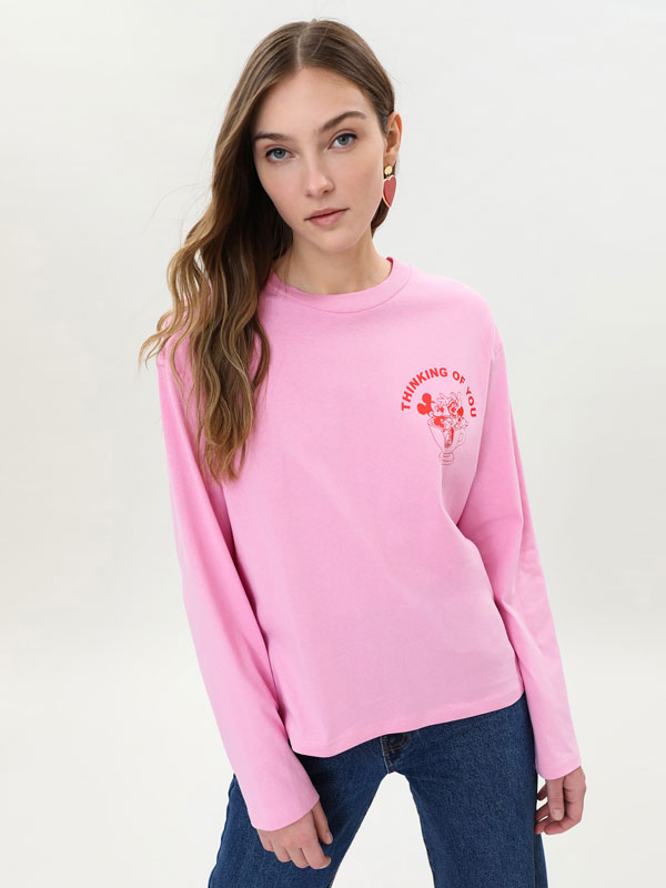 Camisetas de manga larga para mujer | Lefties