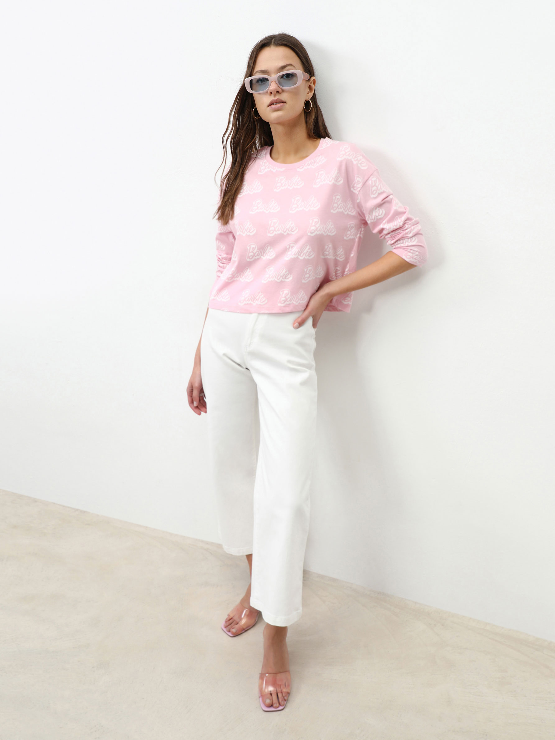 Barbie™ printed T-shirt - Long Sleeve 