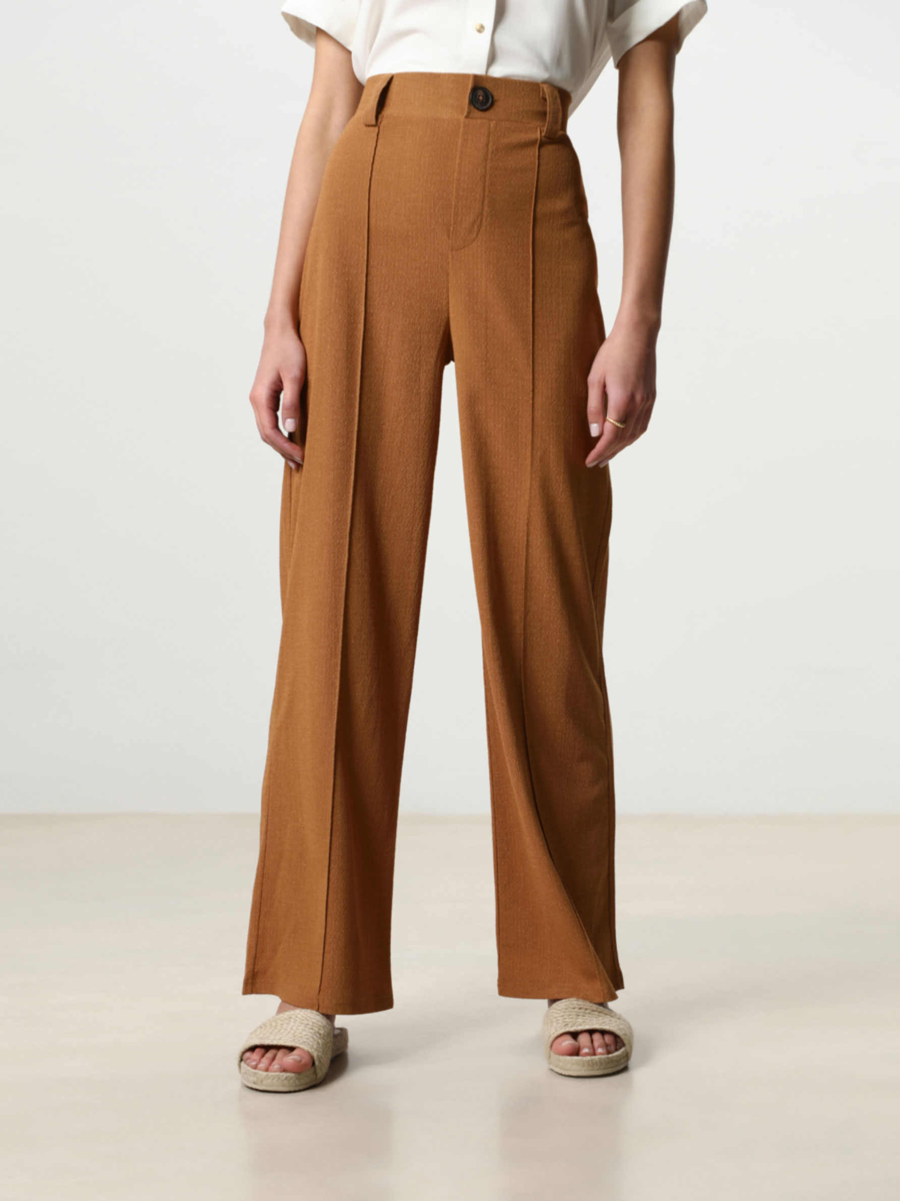 Wide-leg trousers - TROUSERS - THE 