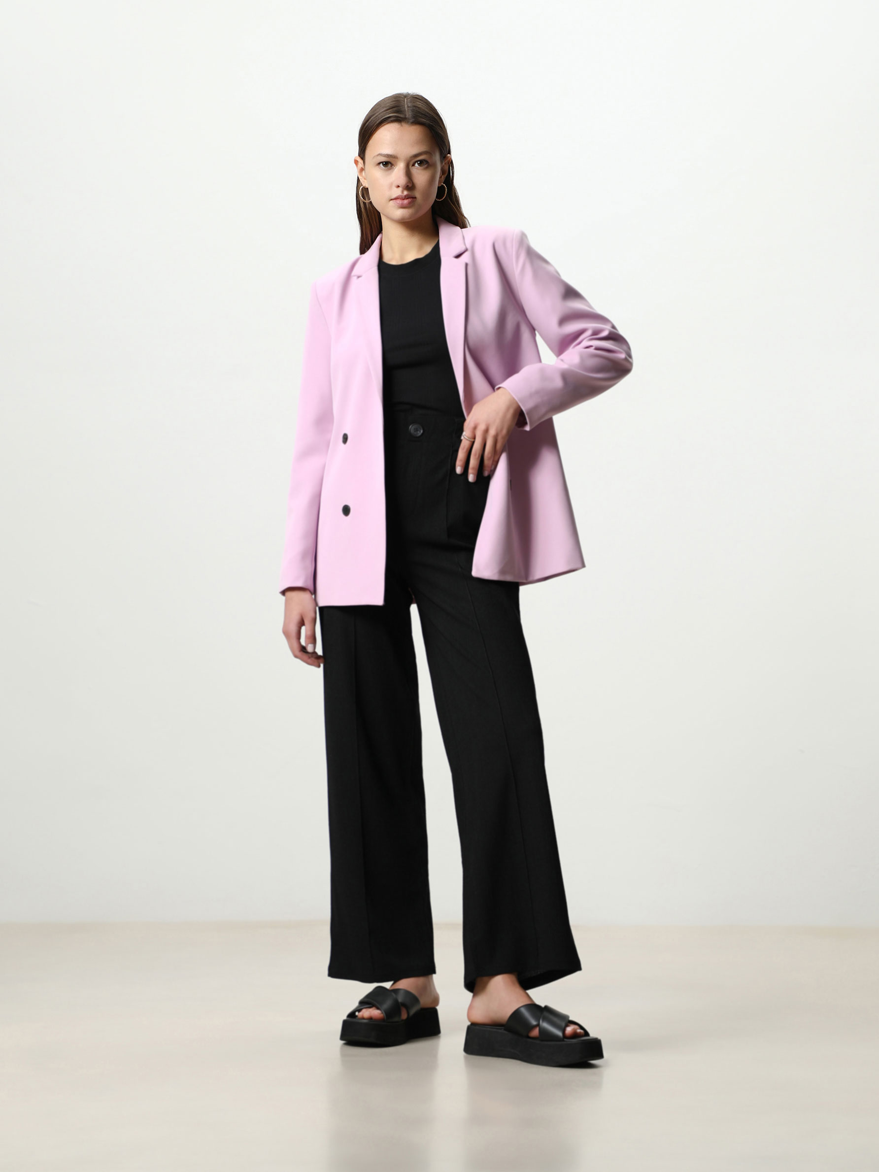 Wide-leg trousers - TROUSERS - THE 