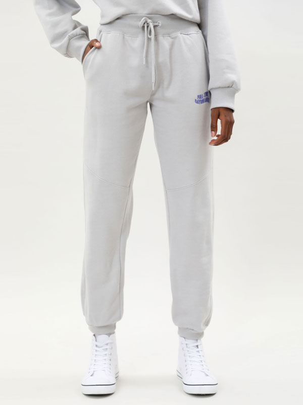 Tracksuit bottoms with embroidery