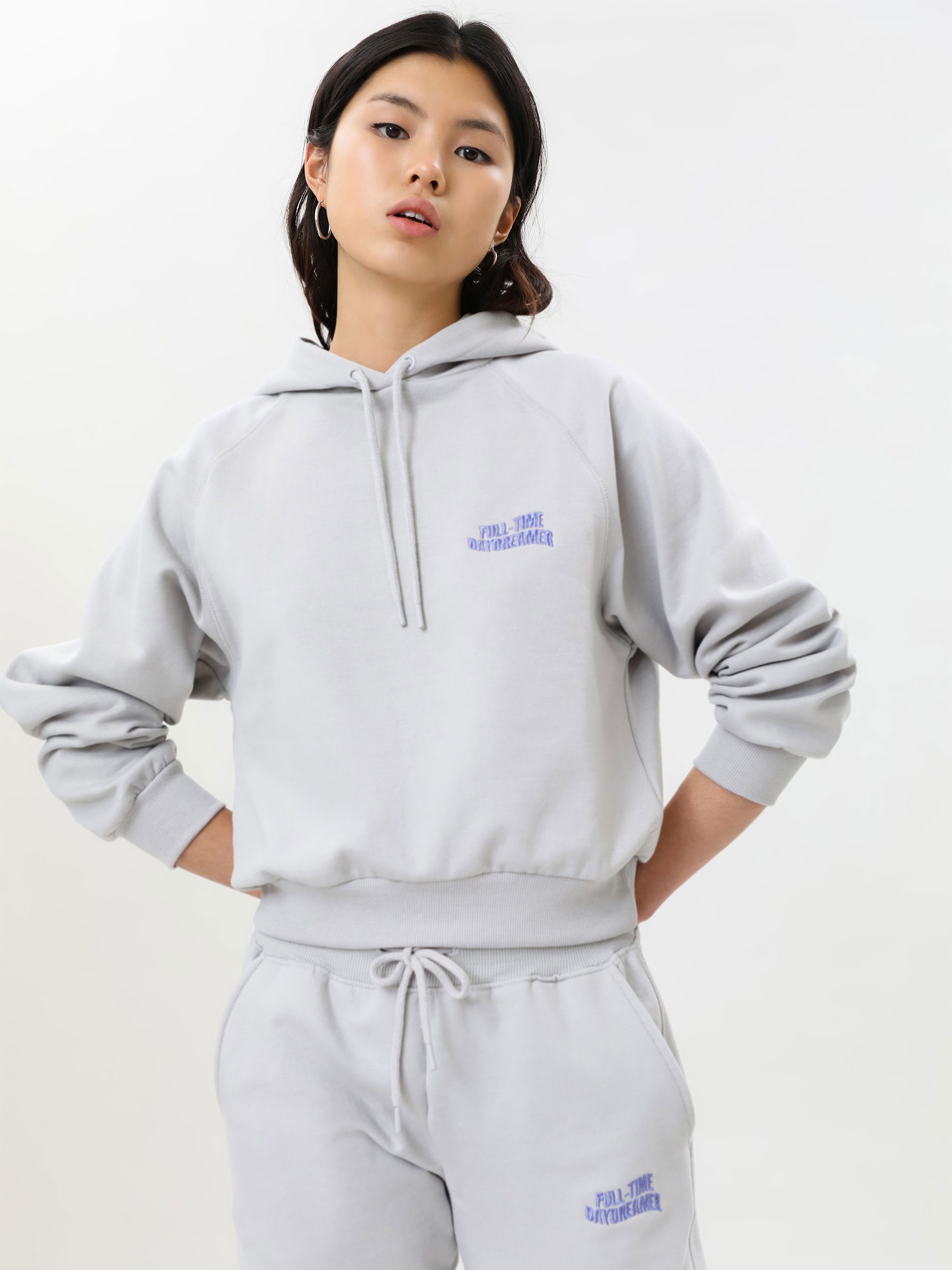 Sudadera de chándal con bordado - SUDADERAS - TODA LA COLECCIÓN - MUJER - |  Lefties Mexico