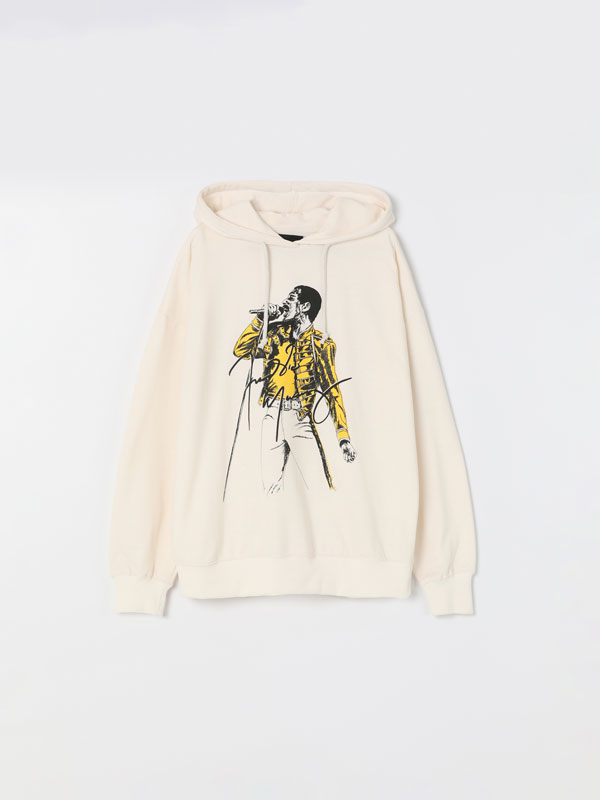 Sweatshirt com capuz Freddie Mercury ®Universal