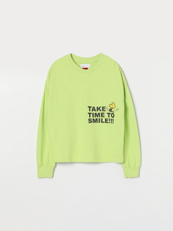 Peanuts™ print sweatshirt