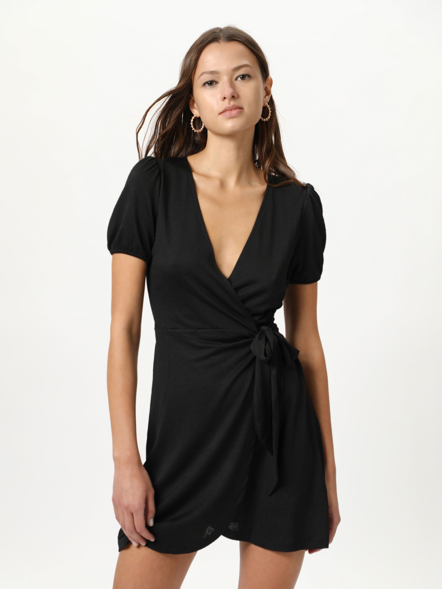 Short wrap dress - Short Sleeve Dresses 