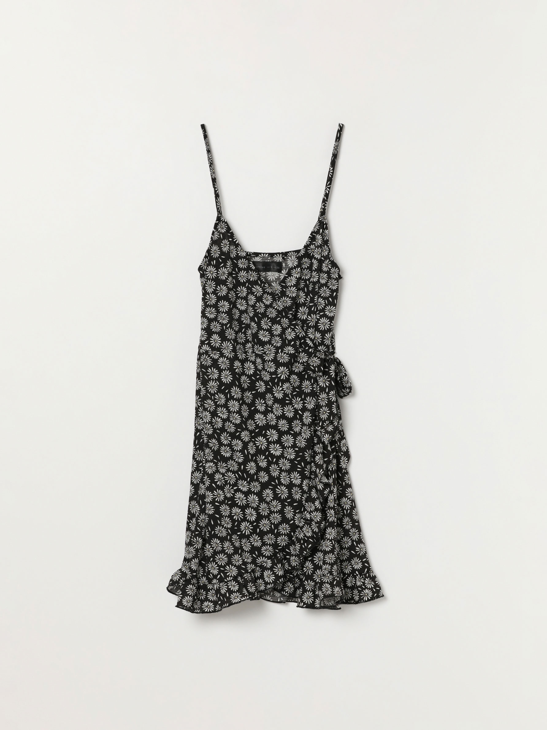 Vestido cruzado de tirantes - Vestidos Cortos - VESTIDOS - TODA LA  COLECCIÓN - MUJER - | Lefties ESPAÑA
