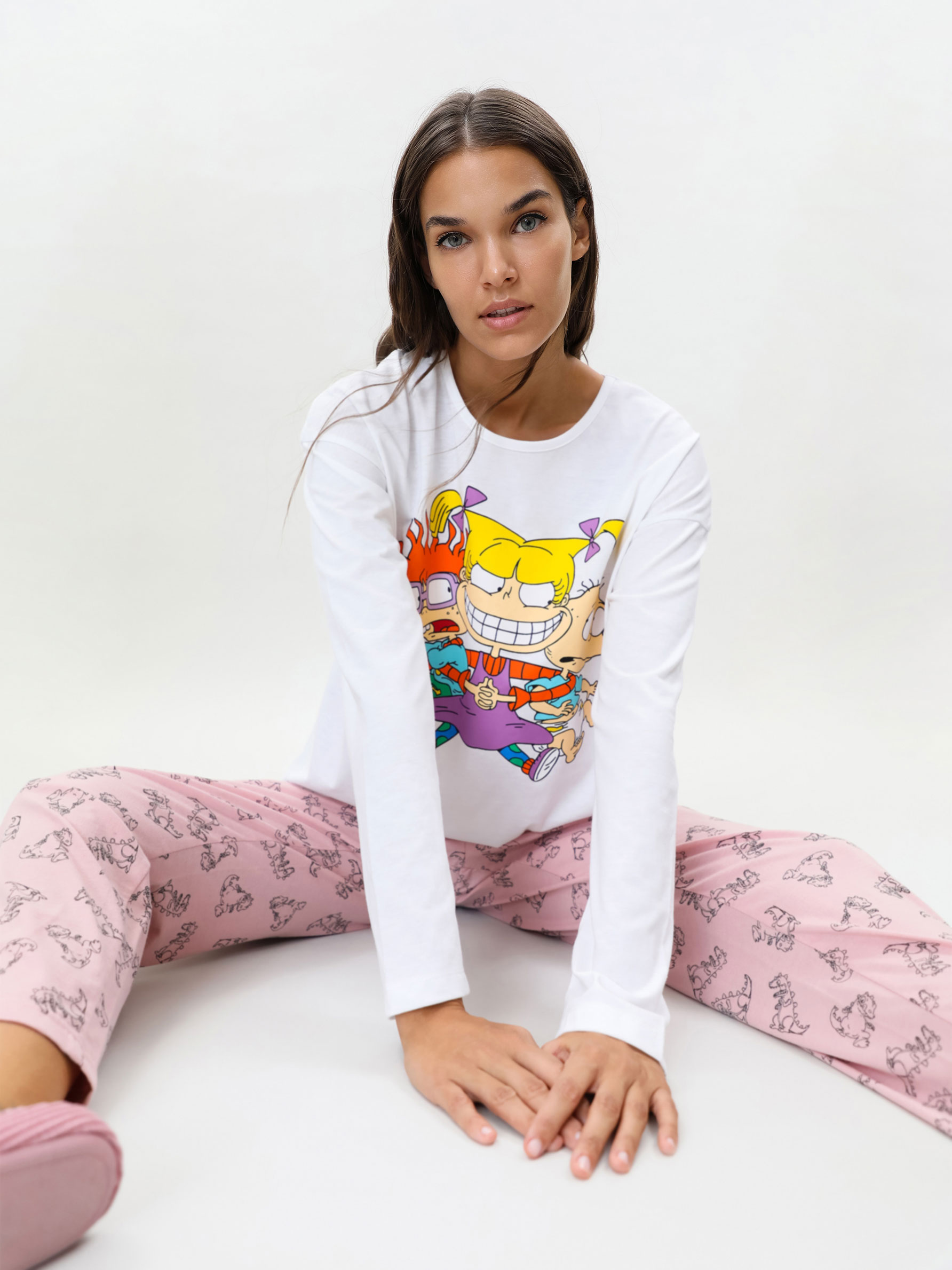Conjunto de pijama de Los Rugrats ©Nickelodeon - PIJAMAS - TODA LA  COLECCIÓN - MUJER - | Lefties Mexico