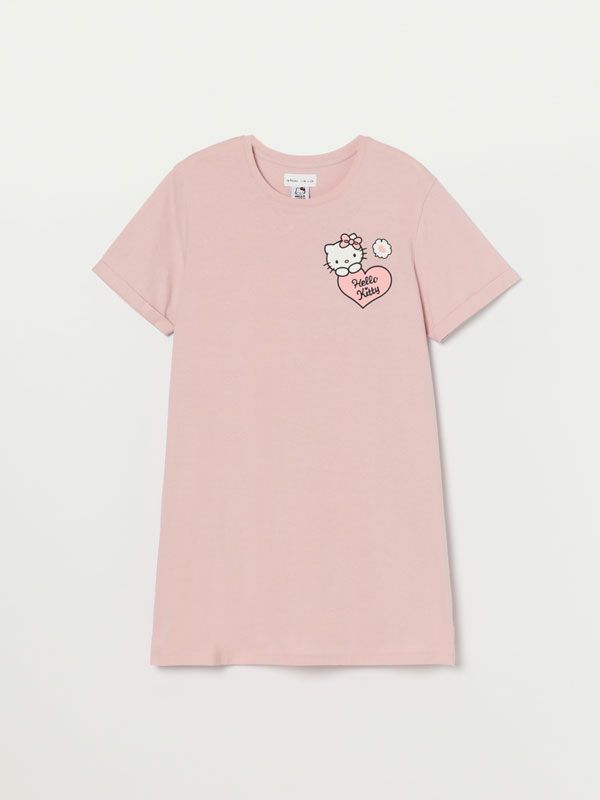Camisa de dormir estampada de Hello Kitty © Sanrio