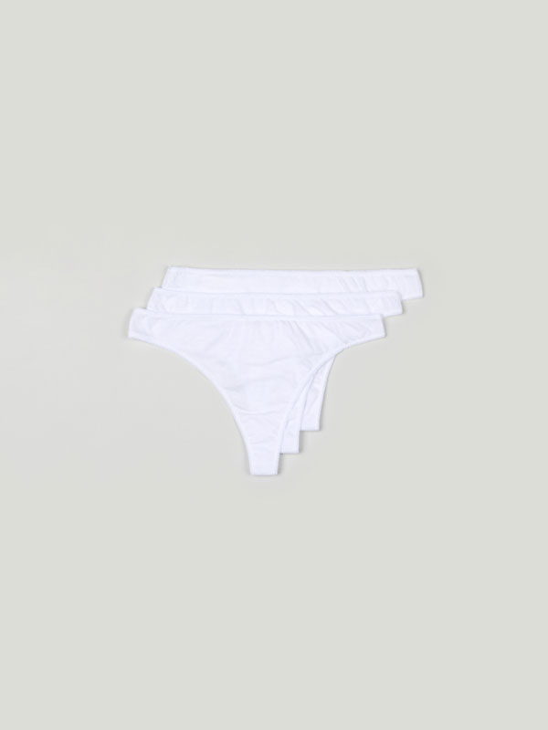 Pack de 3 tangas de algodón - H\u0026M CO