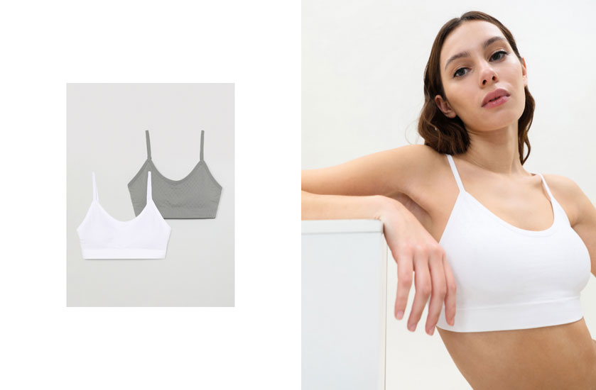 Tops de lencería y sujetadores | Lefties Nueva Colección