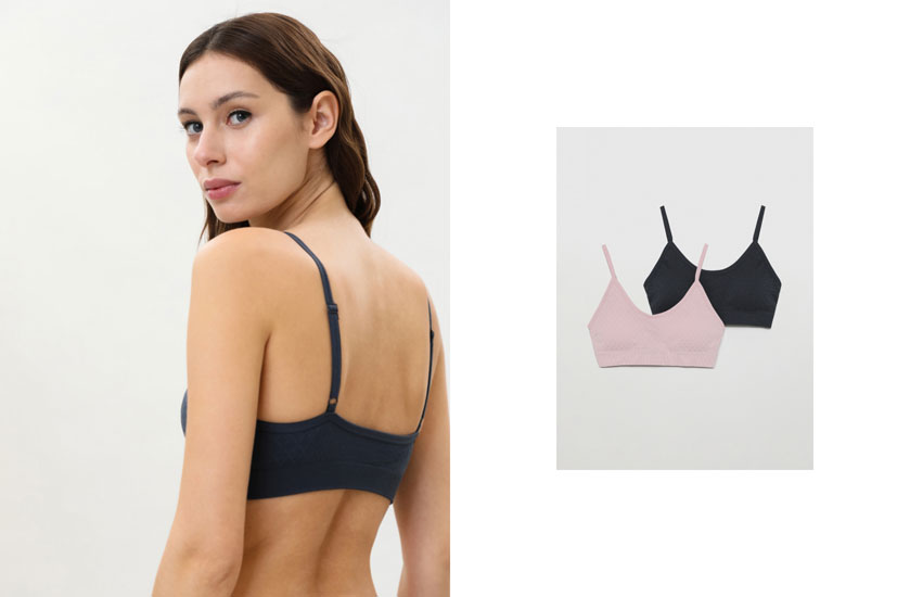 Tops de lencería y sujetadores | Lefties Nueva Colección