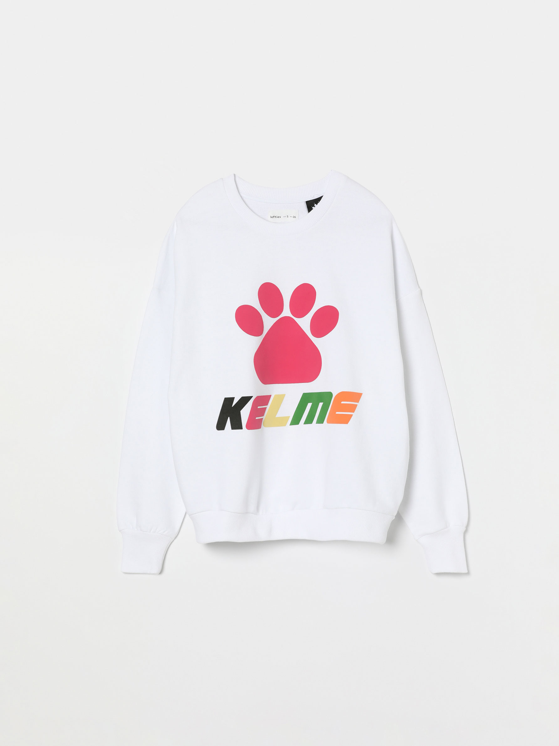 Sudadera estampado KELME x LEFTIES - Colaboraciones - SUDADERAS - TODA LA  COLECCIÓN - MUJER - | Lefties ESPAÑA