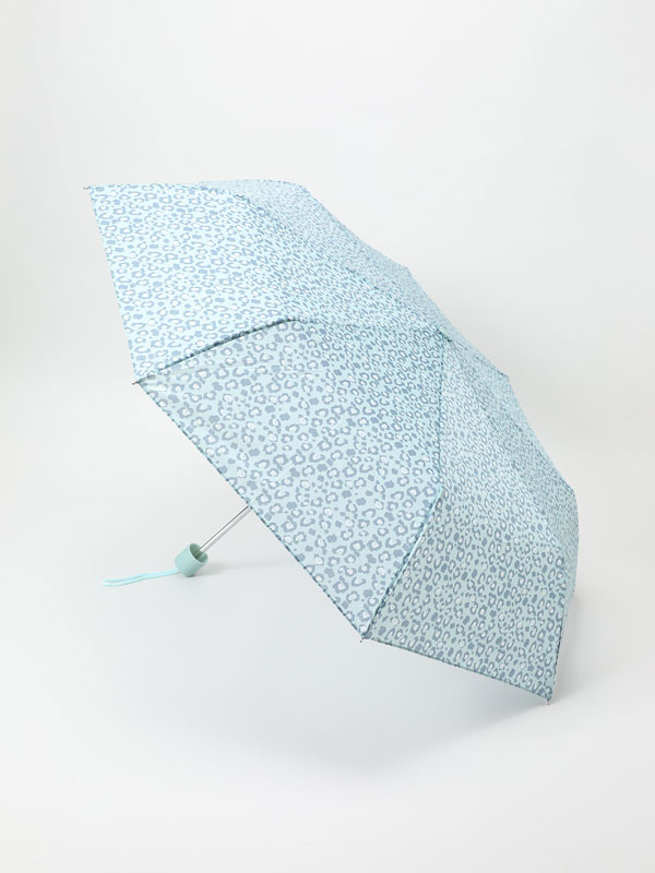 Printed folding umbrella