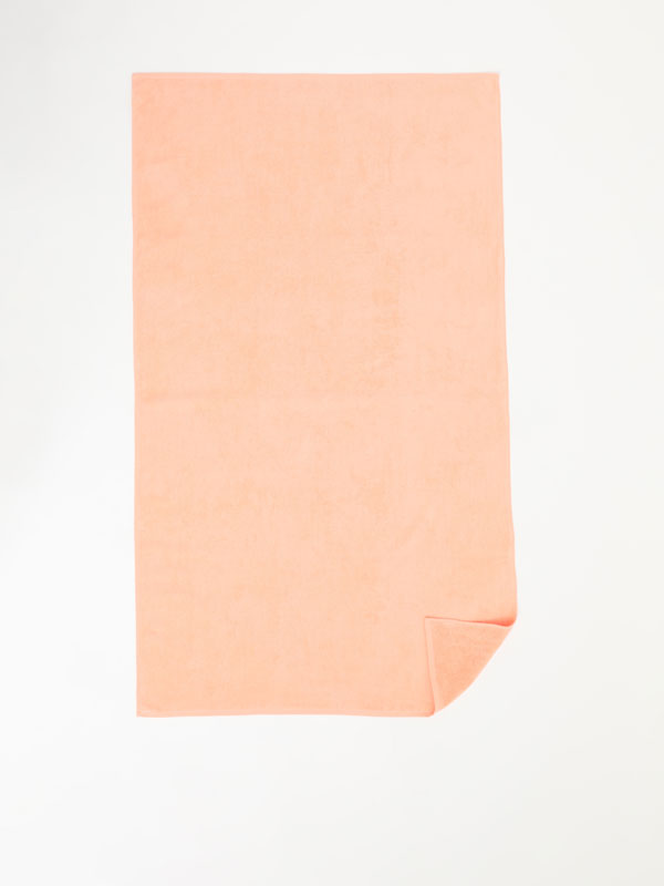 Plain terry towel
