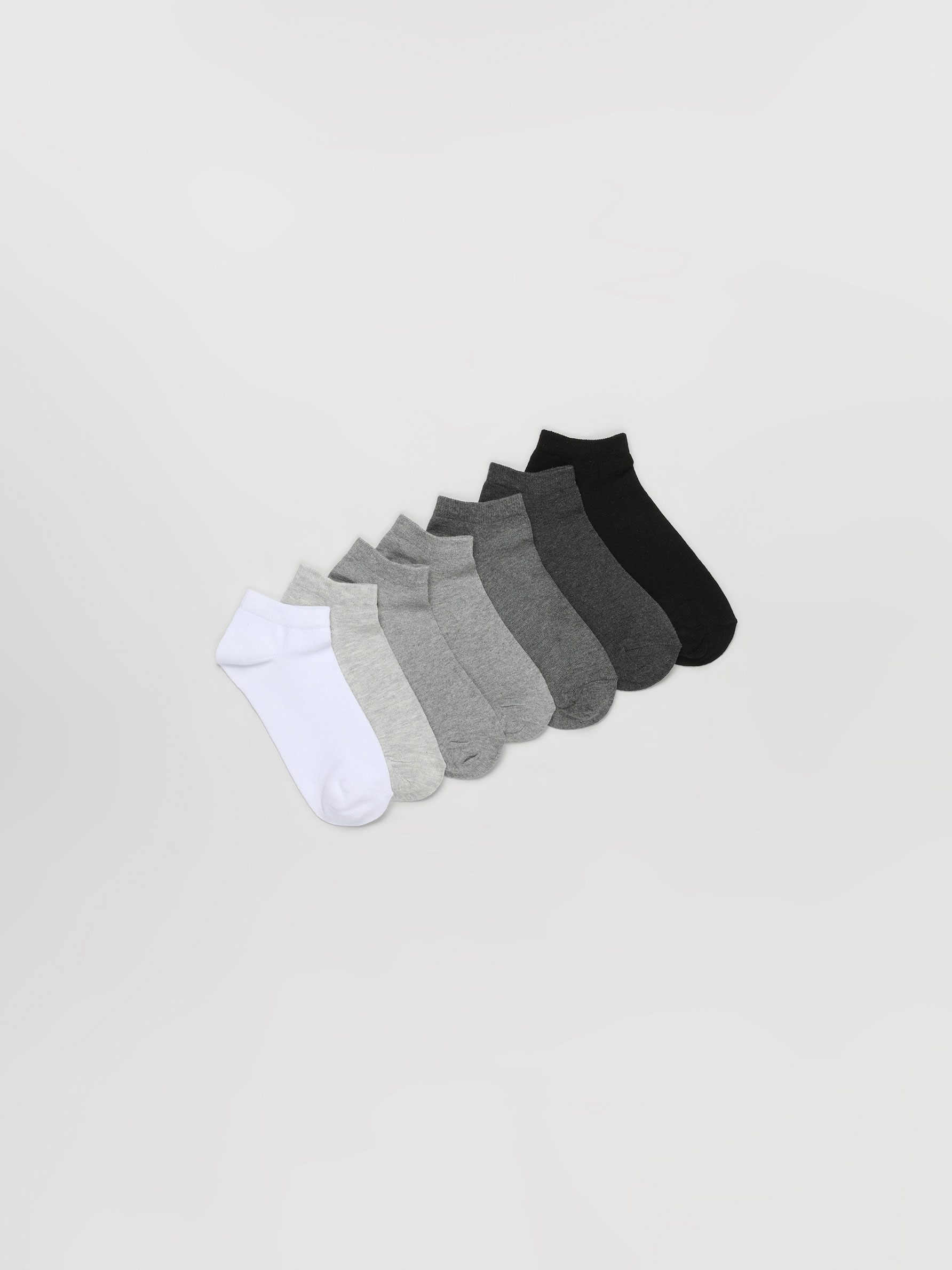 PACK DE 7 PARES DE CALCETINES CORTOS BÁSICOS