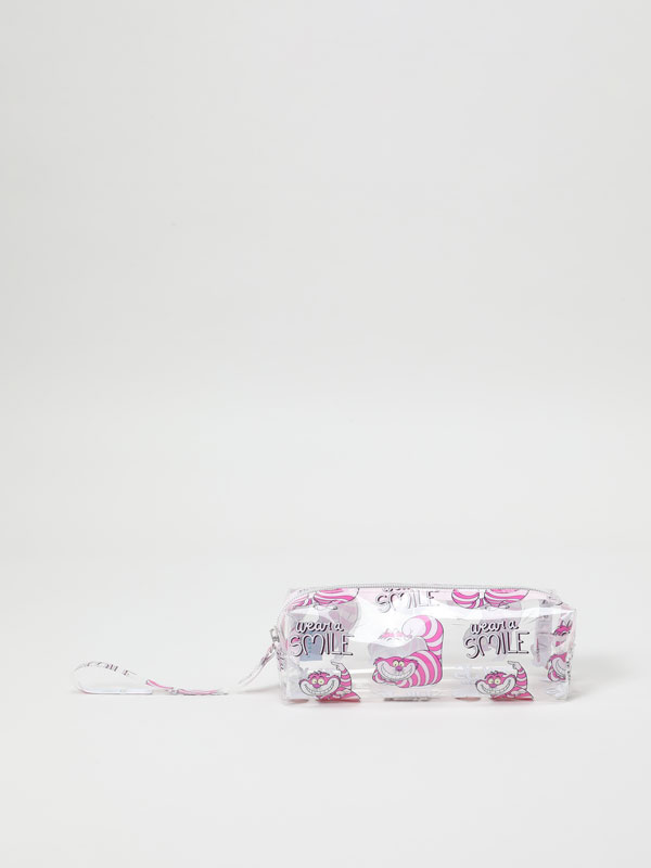 Personalised FLAMINGO/SUNGLASSES Pencil Case/Make Up Bag *Choice of text colour* 