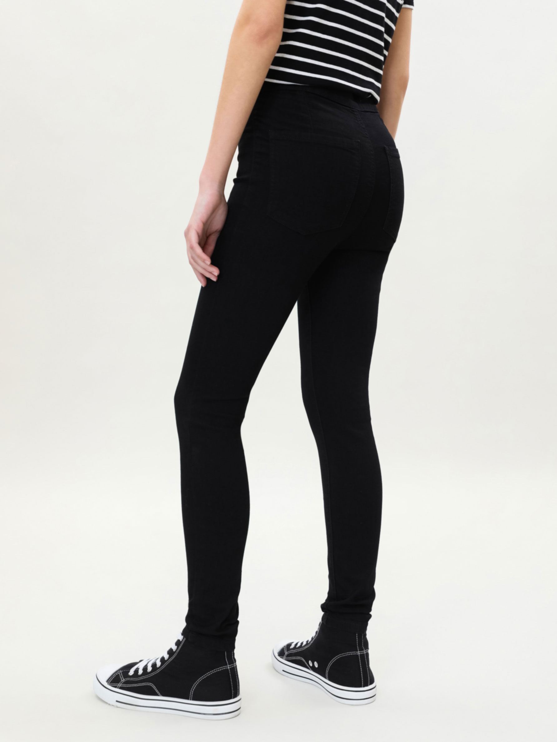 High-waist denim jeggings - Skinny 
