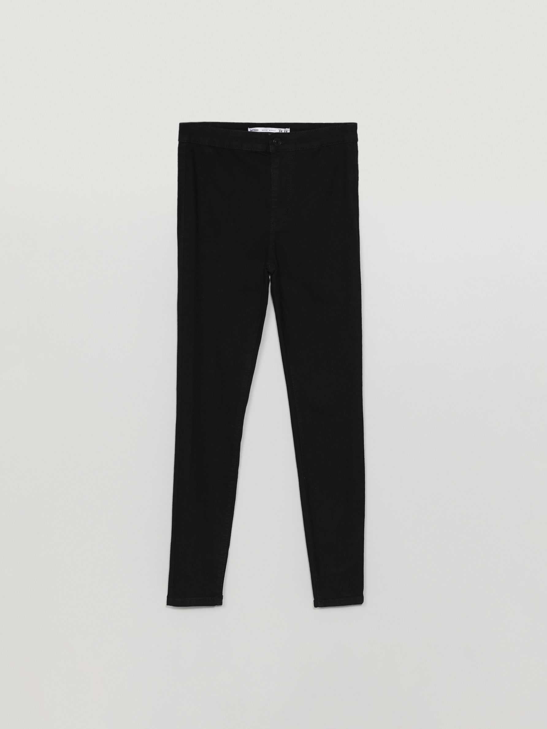 High-waist denim jeggings - Skinny 