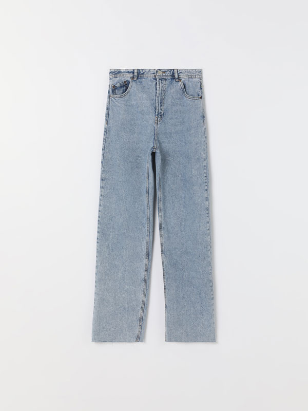 Jeans high waist para mujer | Lefties Nueva Colección