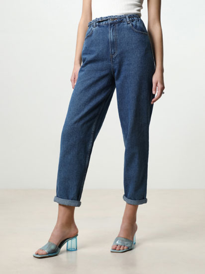 Jeans rectos - JEANS - TODA LA COLECCIÓN - MUJER - | Lefties ESPAÑA