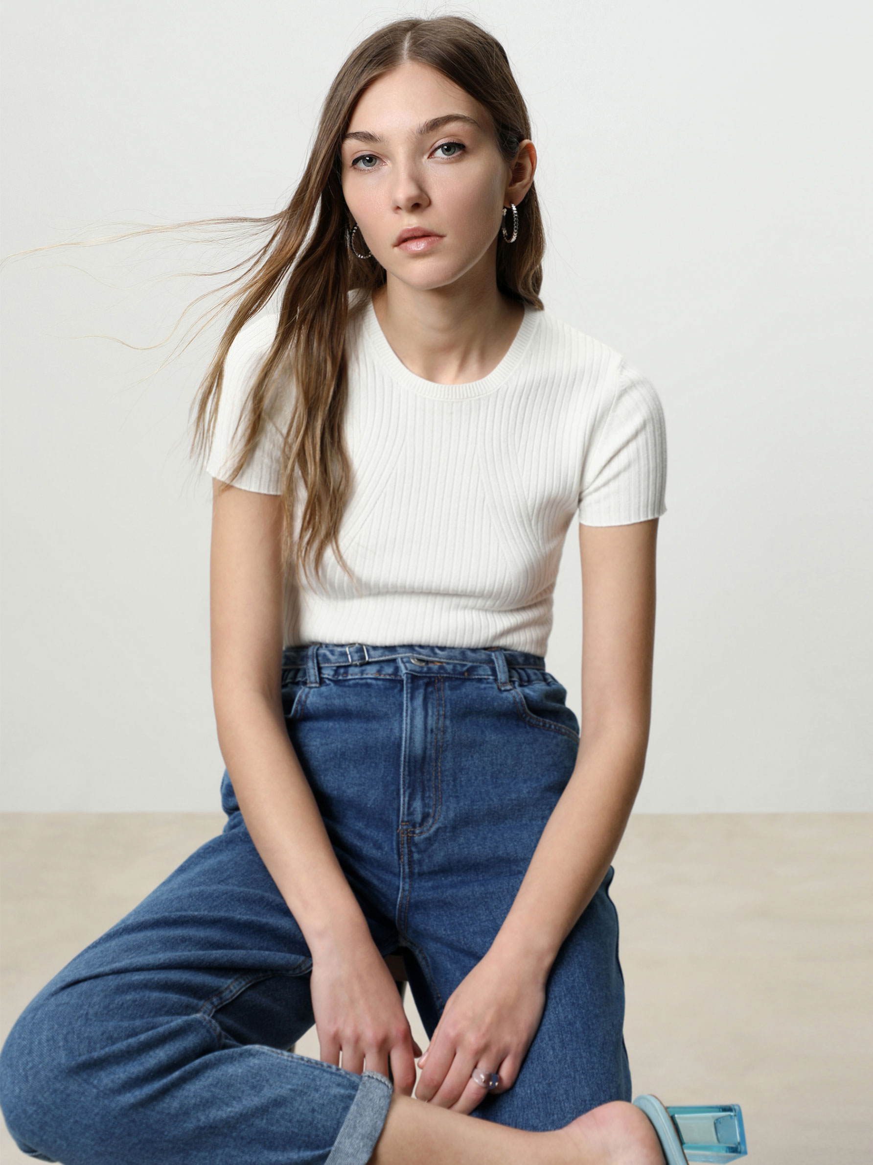 Jeans balloon fit - NOVEDADES - MUJER - | Lefties ESPAÑA