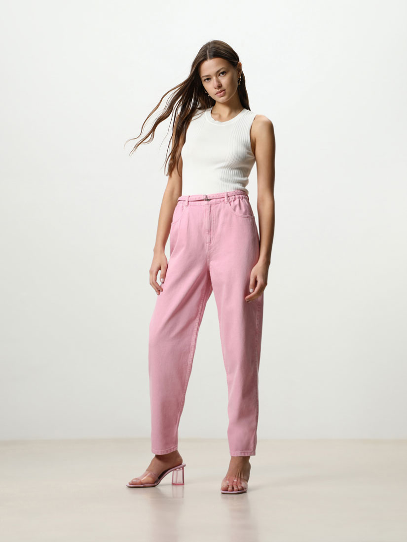 Jeans high waist para mujer | Lefties Nueva Colección