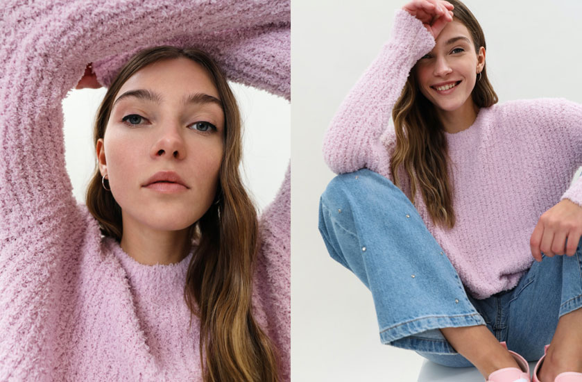 Jerséis de punto para mujer | Lefties Nueva Colección