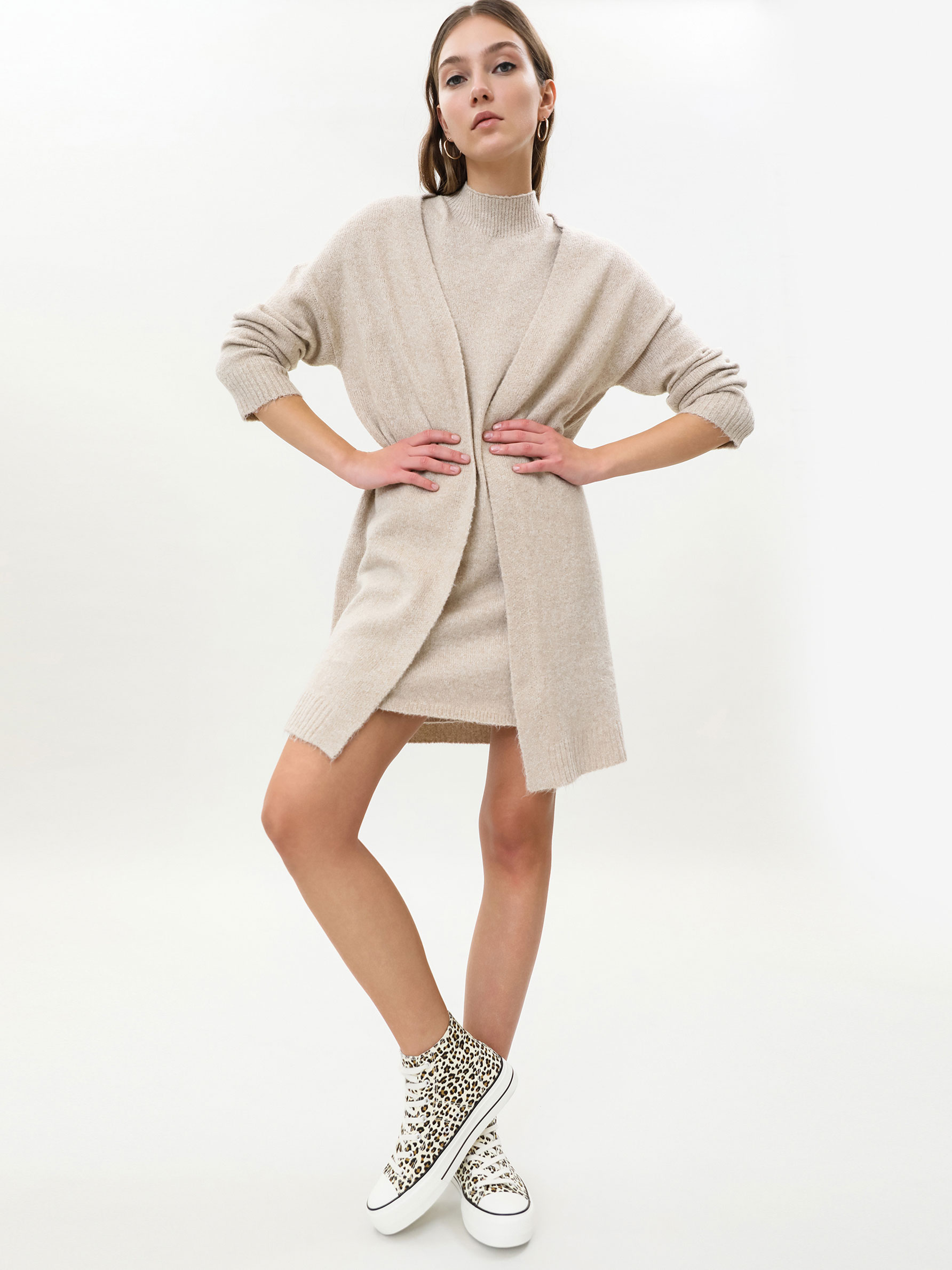 Prendas de punto de Lefties cómodas y suaves para otoño - Chaqueta