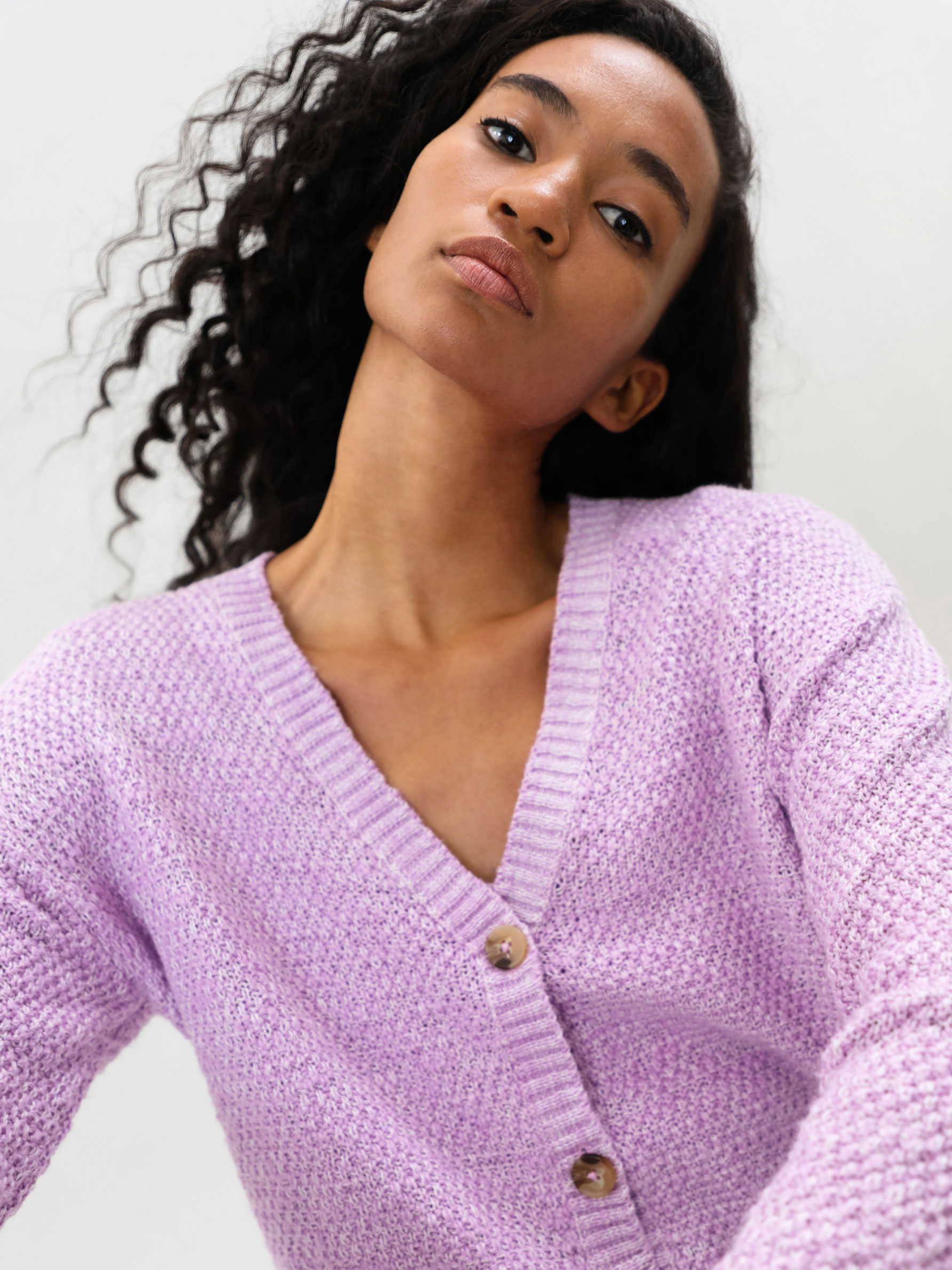 Chaqueta cropped de punto - PUNTO - TODA LA COLECCIÓN - MUJER - | Lefties  Mexico