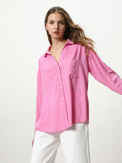 Camisas de manga larga para mujer | Lefties Nueva Colección