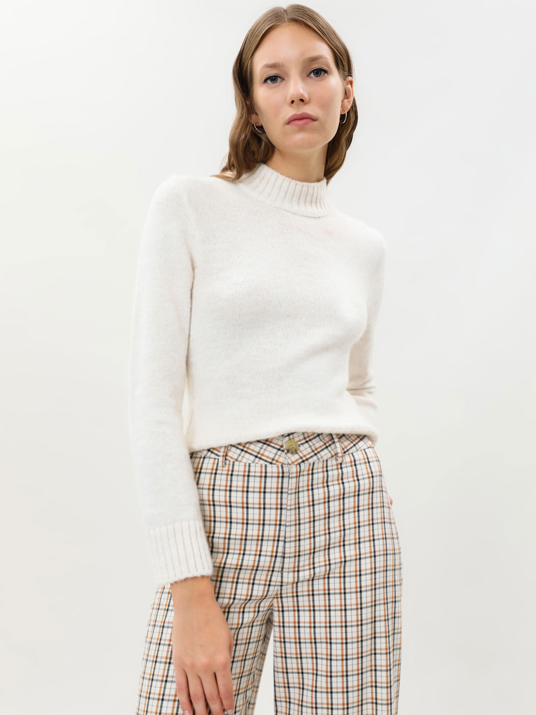 Pantalones Mujer | Bershka PantalóN Culotte Midi Fluido Camel - Bellavista