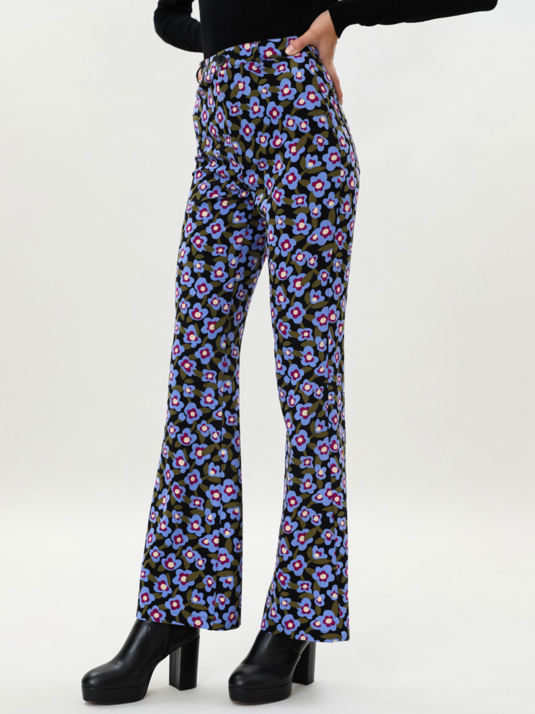 Printed flared trousers - Bell Bottom 