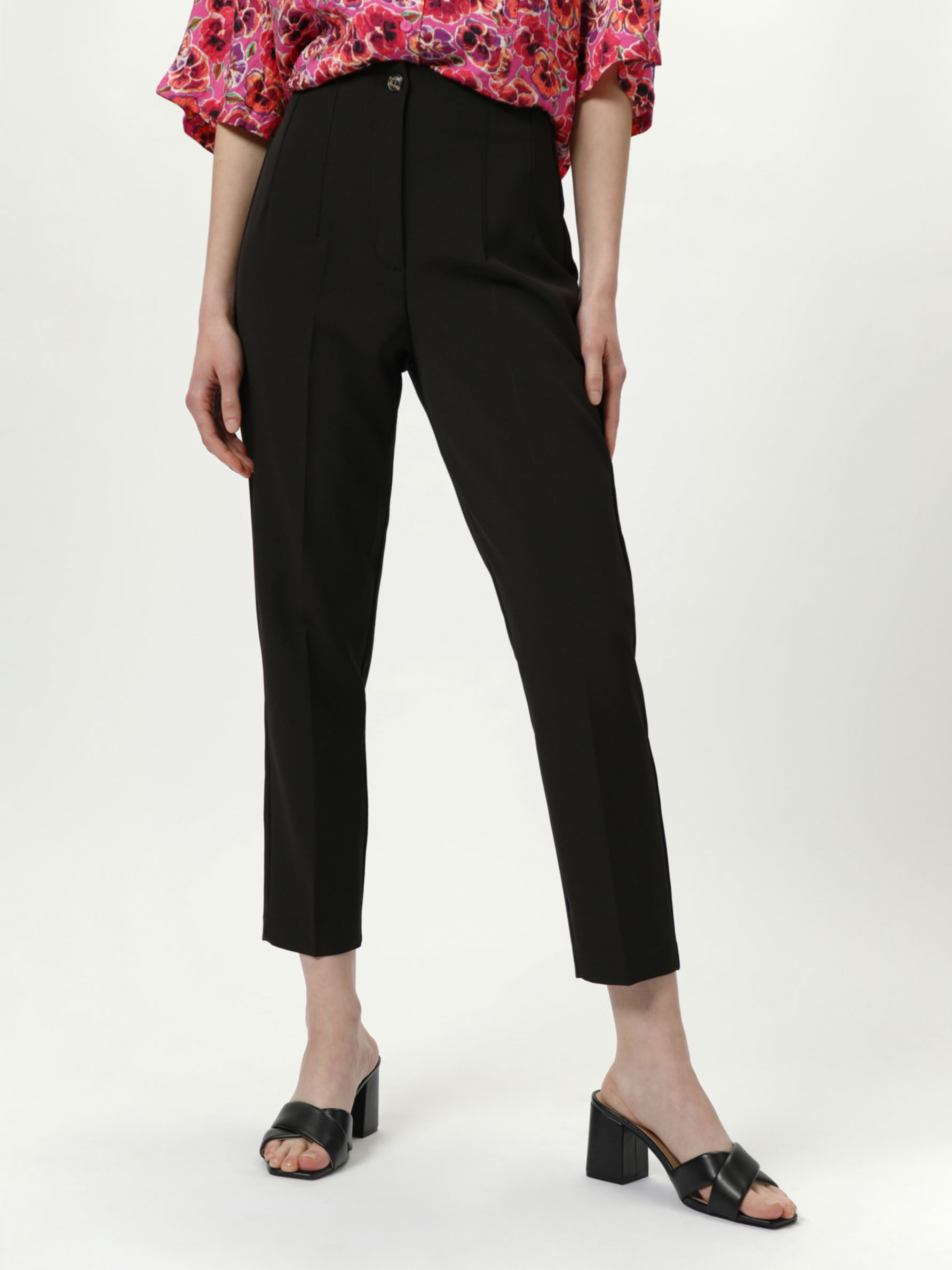 Pantalón de tiro alto - Pantalones Vestir - PANTALONES - TODA LA COLECCIÓN  - MUJER - | Lefties Mexico