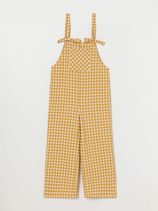 Peto largo estampado - VESTIDOS - TODA LA COLECCIÓN - MUJER - | Lefties  Mexico
