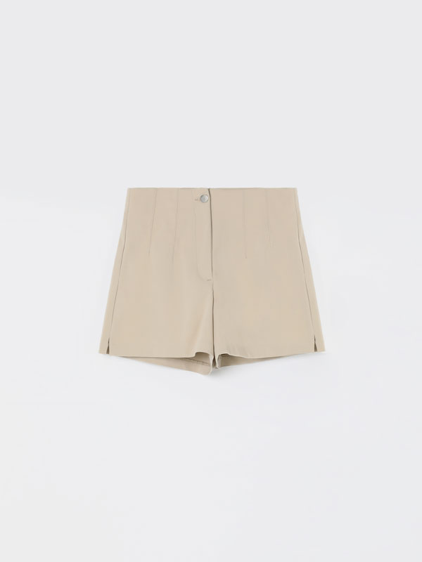 Pantalons curts high waist