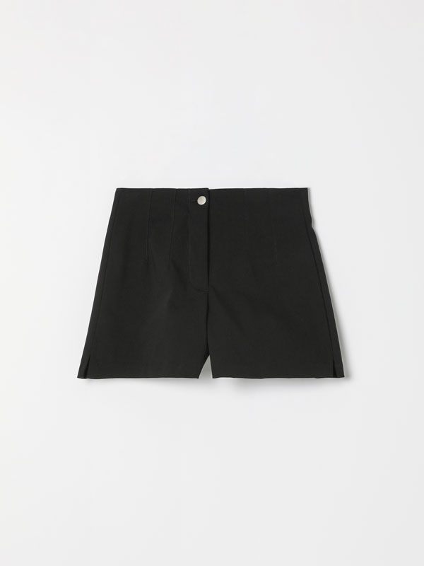 Pantalons curts high waist