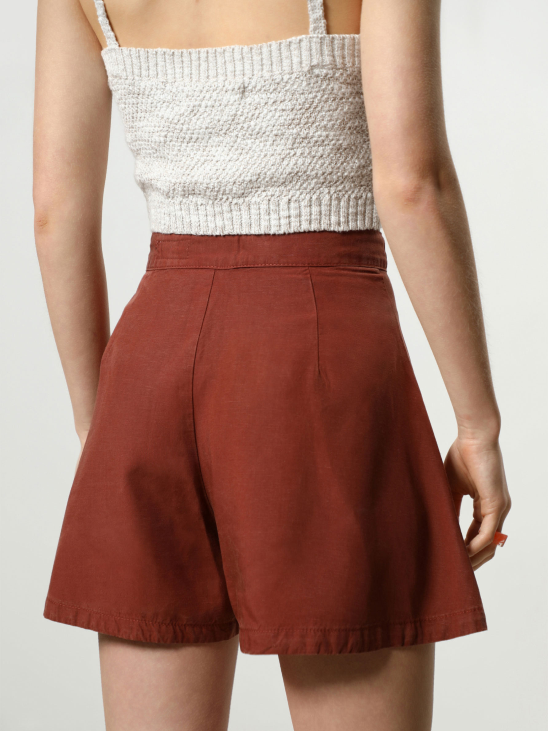 Short rústico - SHORTS - TODA LA COLECCIÓN - MUJER - | Lefties ESPAÑA