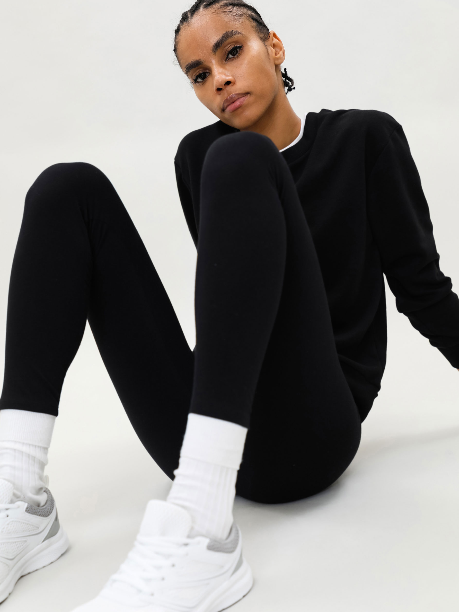Pack de 4 leggings largos básicos 