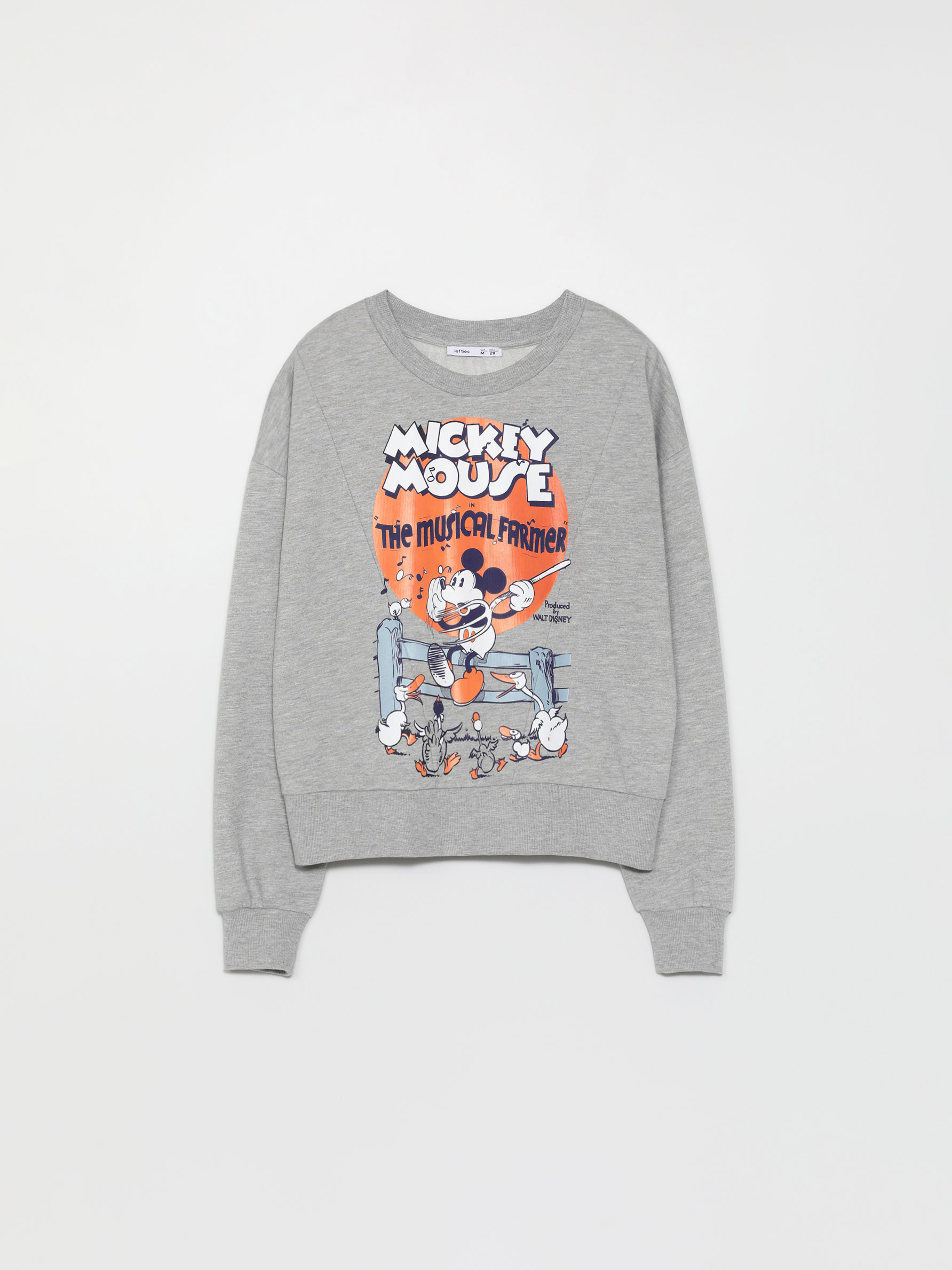 Sudadera de Mickey Mouse ©Disney - SUDADERAS - TODA LA COLECCIÓN - MUJER -  | Lefties Mexico