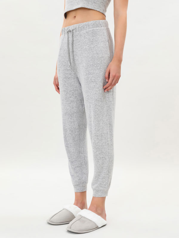 Soft-touch trousers
