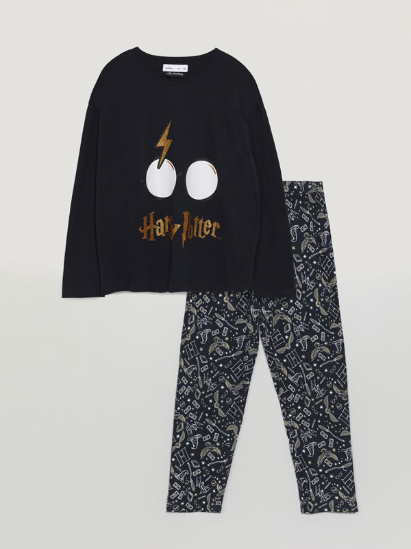 Conjunto de pijama de Harry Potter © \u0026™ WARNER BROS - COLABORACIONES - TODA  LA COLECCIÓN - MUJER - | Lefties Mexico